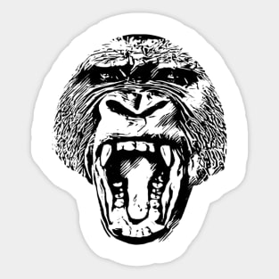 Monkey Sticker